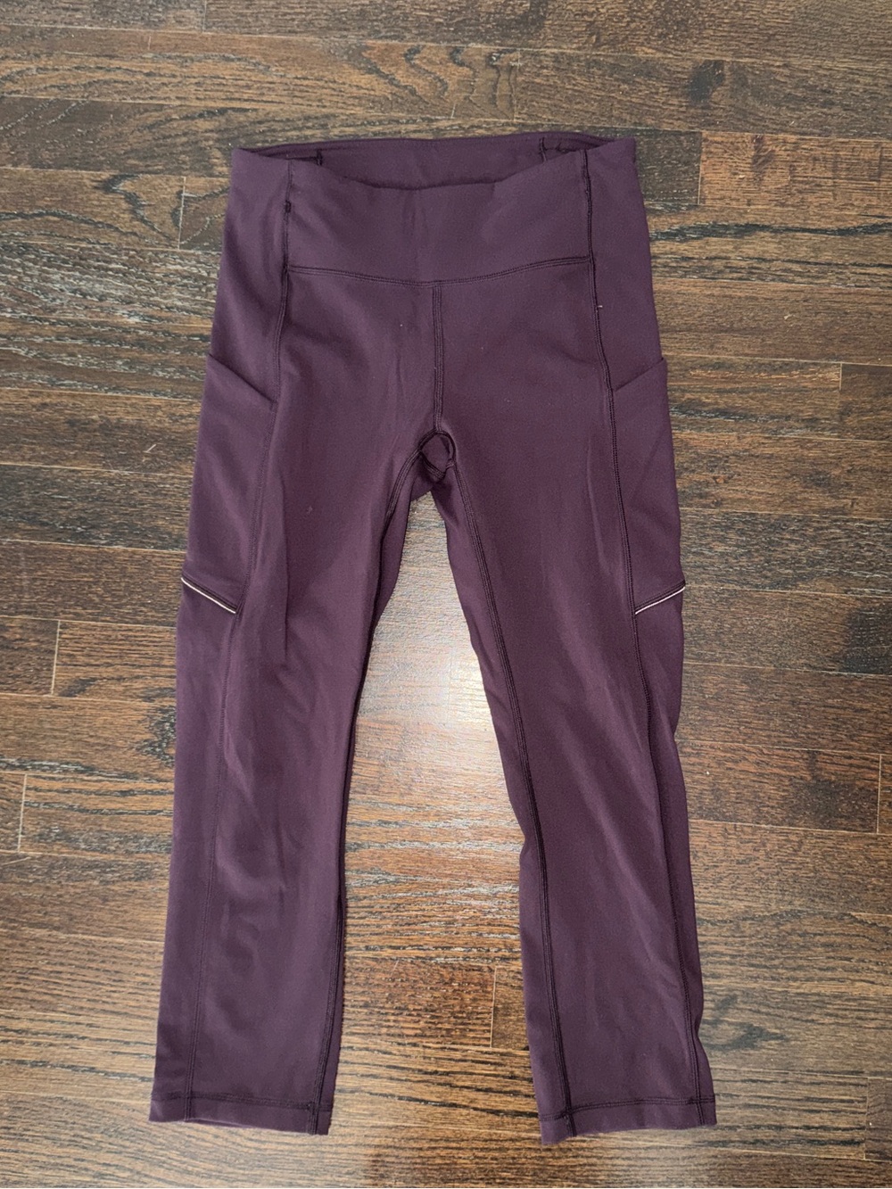 lululemon athletica Plum Capri Leggings